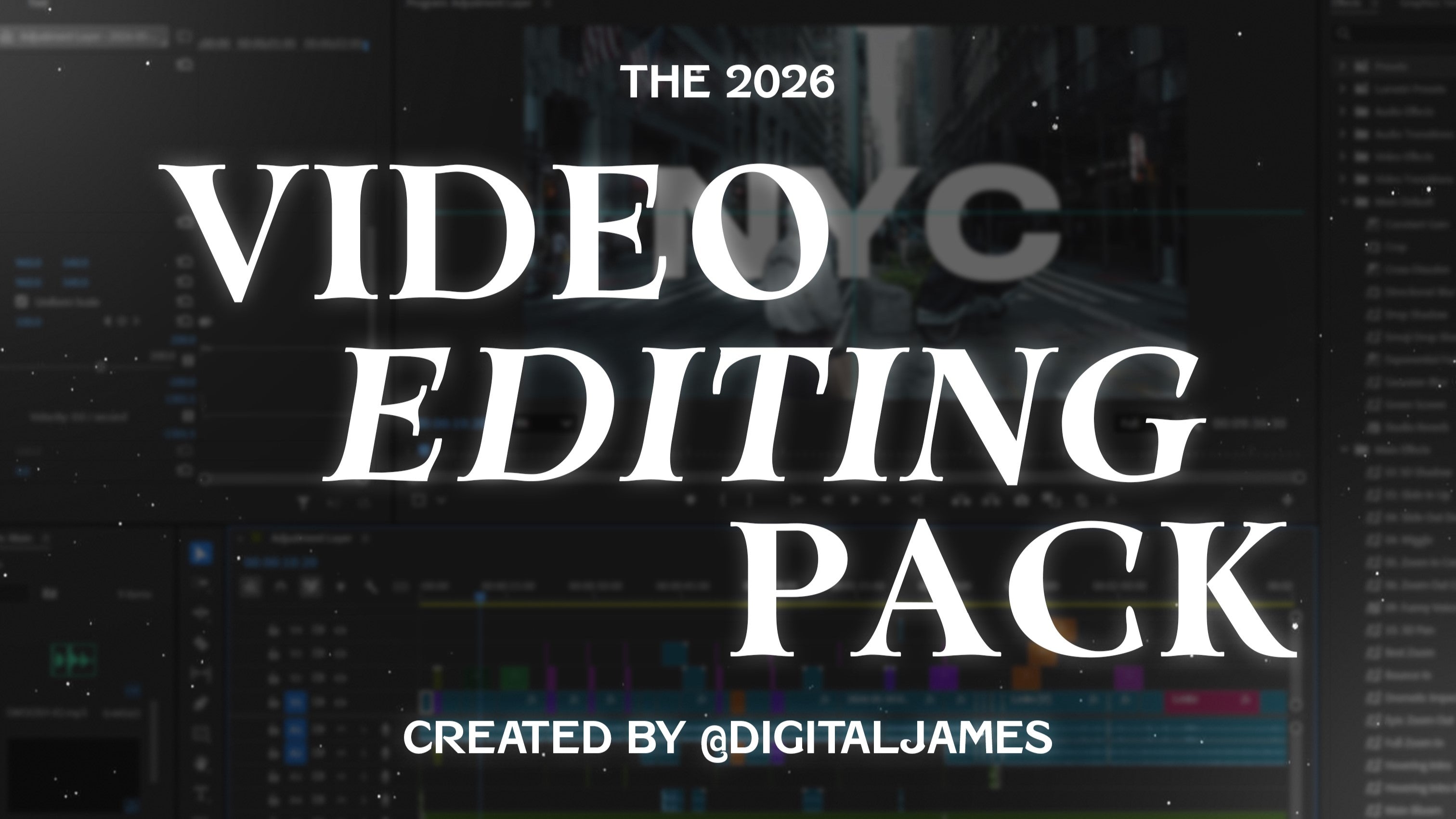 The 2026 Video Editing Pack