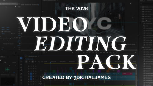 The 2026 Video Editing Pack